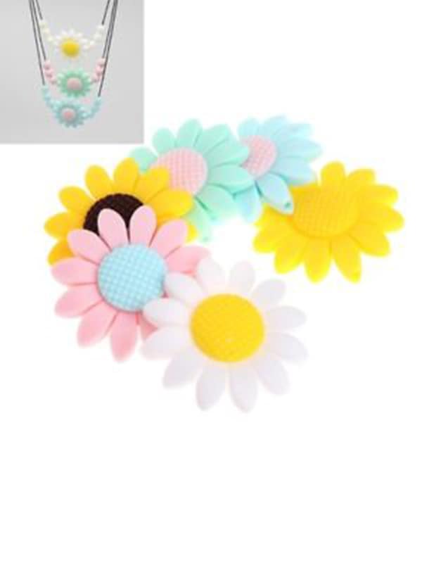 Flower Pendant Grade Silicone Teether - Image 3