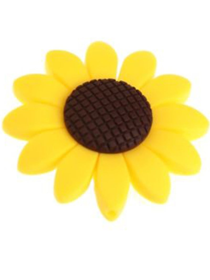 Flower Pendant Grade Silicone Teether - Image 1