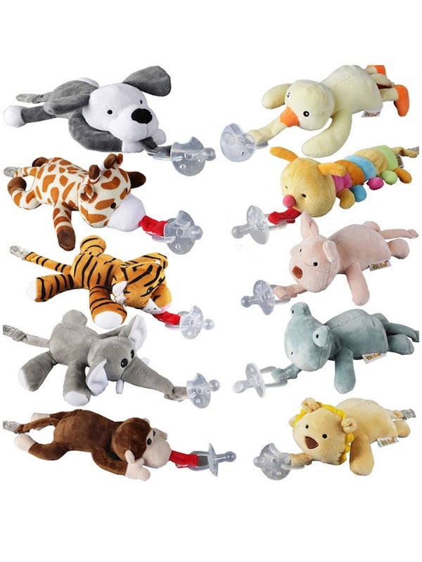 Plush Animal Toys Soother Nipples Holder - Image 3