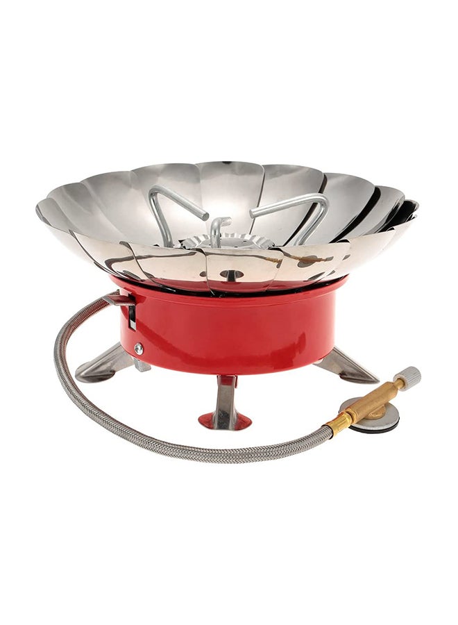 Wind Proof Camping Stove With Carry Box 14.5x14.5x12cm - Image 1