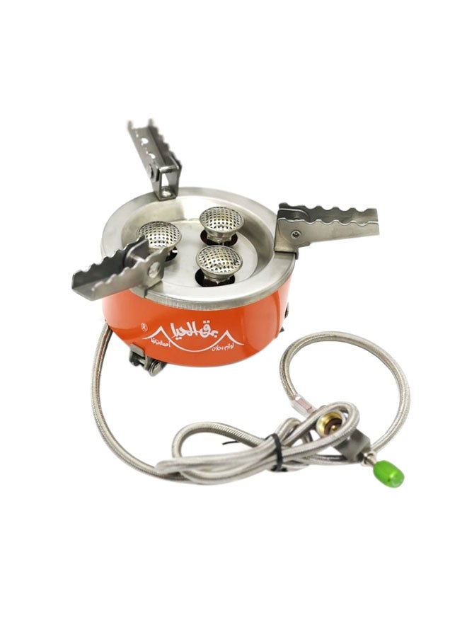 بي آر إس موقد غاز صغير بـ 3 شعلات 12.2x9x9xسم - Image 1