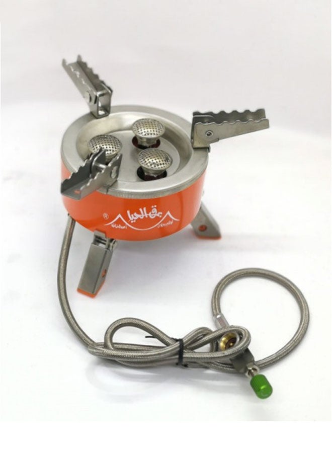 بي آر إس موقد غاز صغير بـ 3 شعلات 12.2x9x9xسم - Image 2