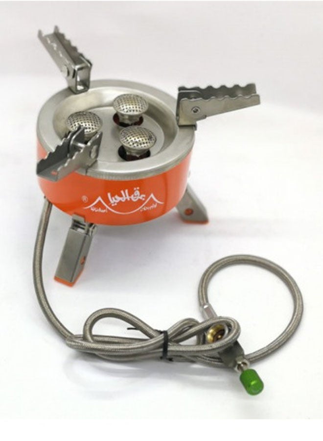 بي آر إس موقد غاز صغير بـ 3 شعلات 12.2x9x9xسم - Image 3