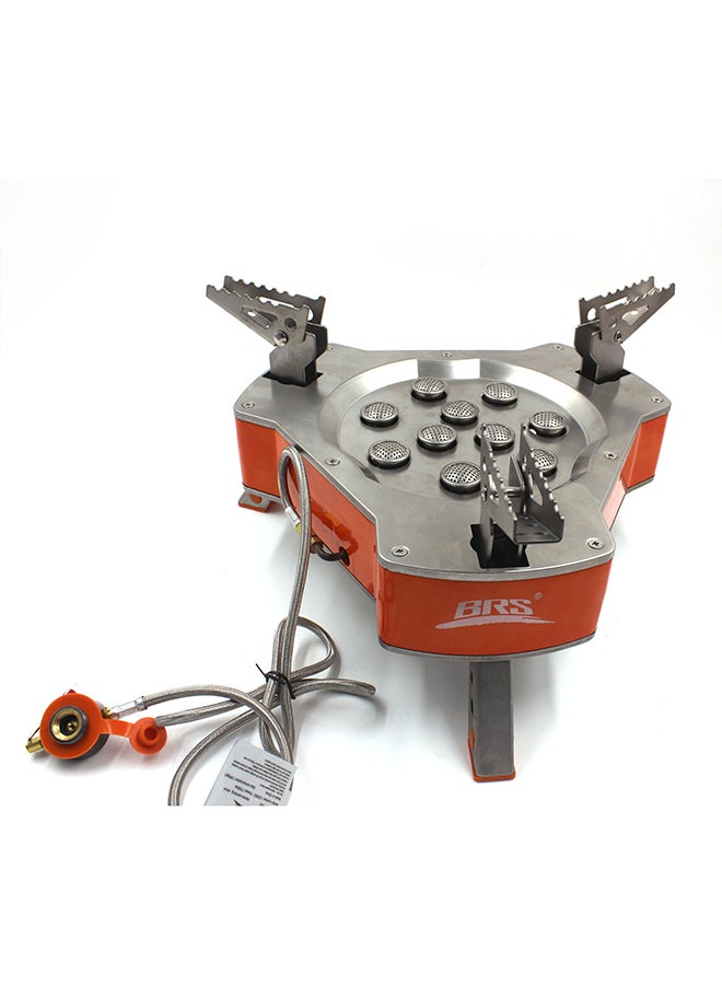 بي آر إس موقد غاز صغير مزود بعدد 10 شعلات 34x16.5x16.5سم - Image 4