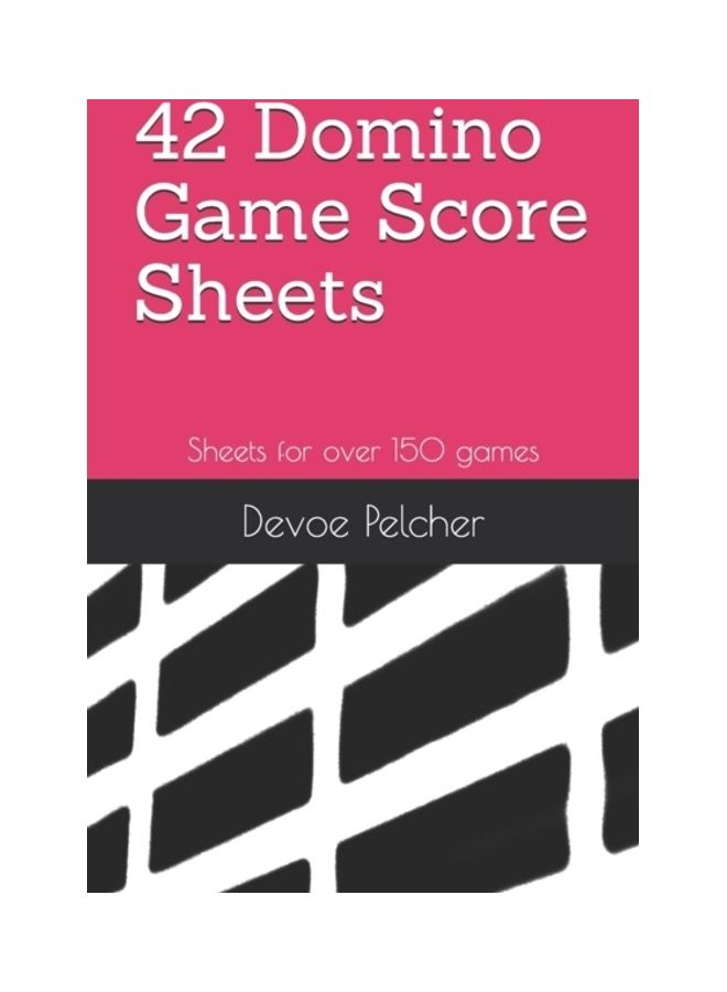 42 Domino Game Score Sheets: Sheets For Over 150 games paperback english 
