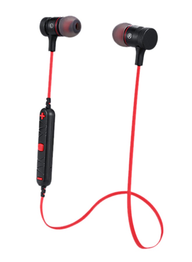 Awei Stereo Bluetooth In-Ear Headphones With Microphone Black/Red  - Image 1