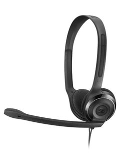 PC 8 USB On-Ear Headset Black