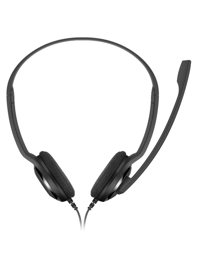 Sennheiser - PC 8 USB On-Ear Headset Black - Image 1