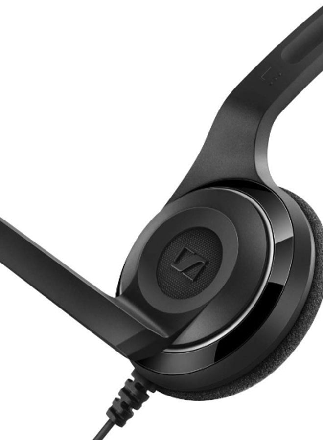 Sennheiser - PC 8 USB On-Ear Headset Black - Image 1