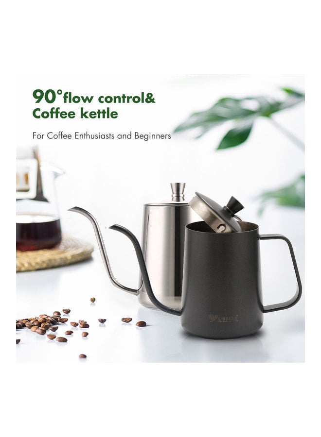 Generic - Hand Flush Pot Black 600ml - Image 1