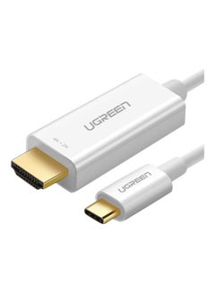 30841 Type-C Male to HDMI Male 4K Cable (1.5m) White