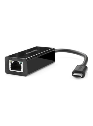 USB Type C To 10/100Mbps Ethernet Adapter Black - v1608111567/N43091990A_1