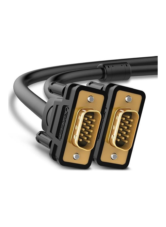 Ugreen VGA Male To Male Cable Black  - Image 1