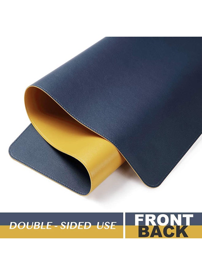 Large Multifunction Anti-Slip Desk Mouse Pad Yellow/Blue - Image 5