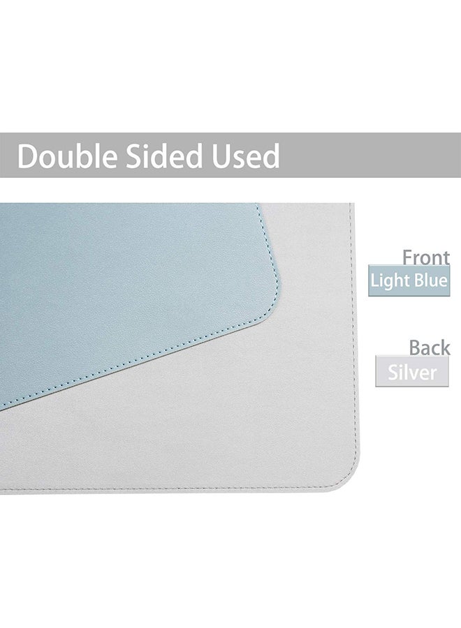 Multifunction Anti-Slip Desk Mouse Pad Blue - Image 3