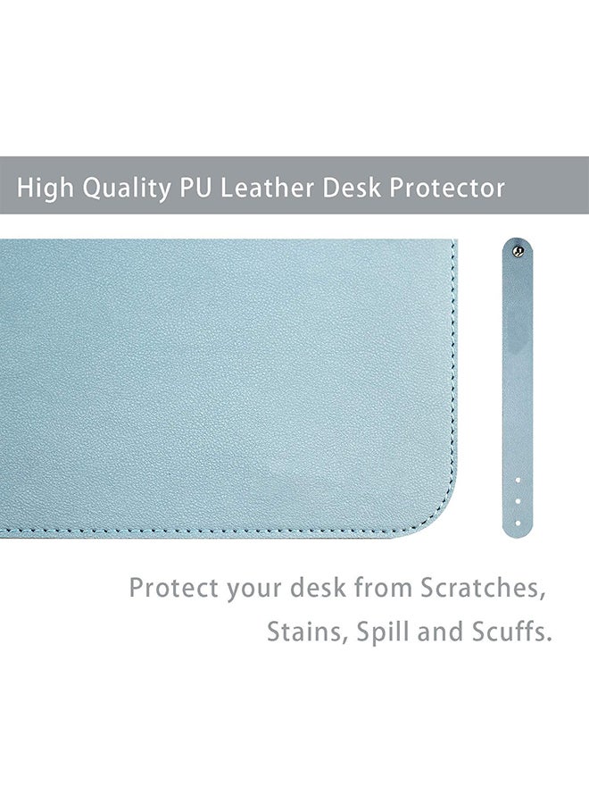 Multifunction Anti-Slip Desk Mouse Pad Blue - Image 4