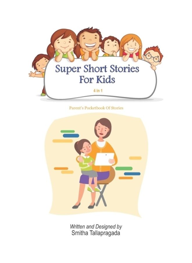 Parent's Pocketbook Of Stories: Super Short Stories For Kids: 4 In 1 paperback english 