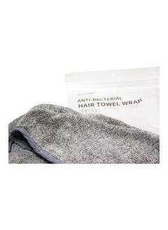 Anti-Bacterial Hair Drying Towel Grey 65x25cm - v1608117421/N43094424A_1