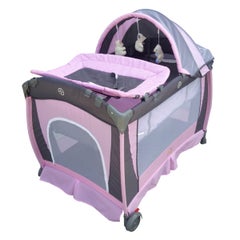 2-Layers Baby Love Playpen With Toys-27-960B