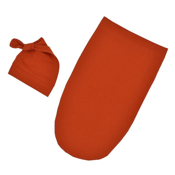 Generic 2-Piece Newborn Cocoon Printing Baby Sleeping Bag Tire Cap Set  - Image 5