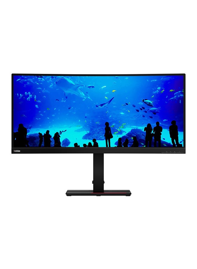 Lenovo 34-Inch ThinkVision Curved Monitor Raven Black - Image 1