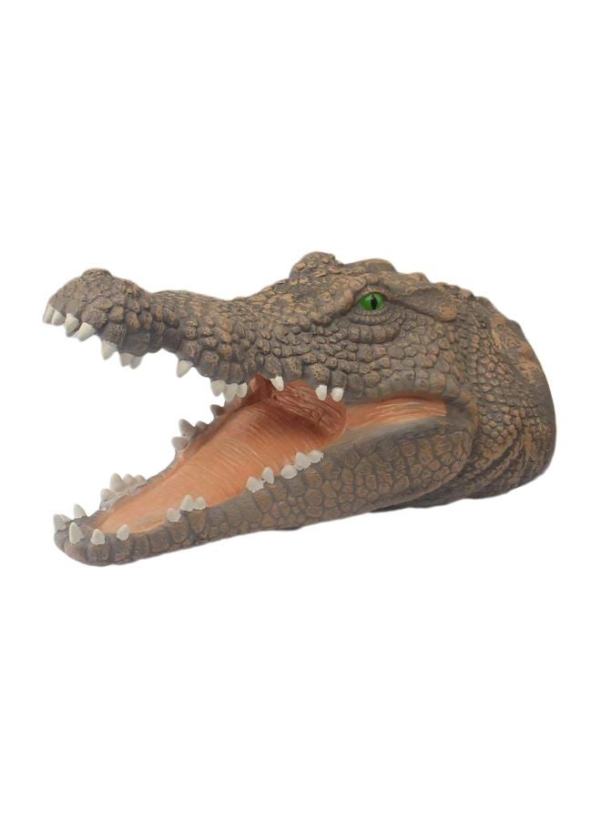 Cool Baby Crocodile Head Hand Puppet 22x11x11cm - Image 4
