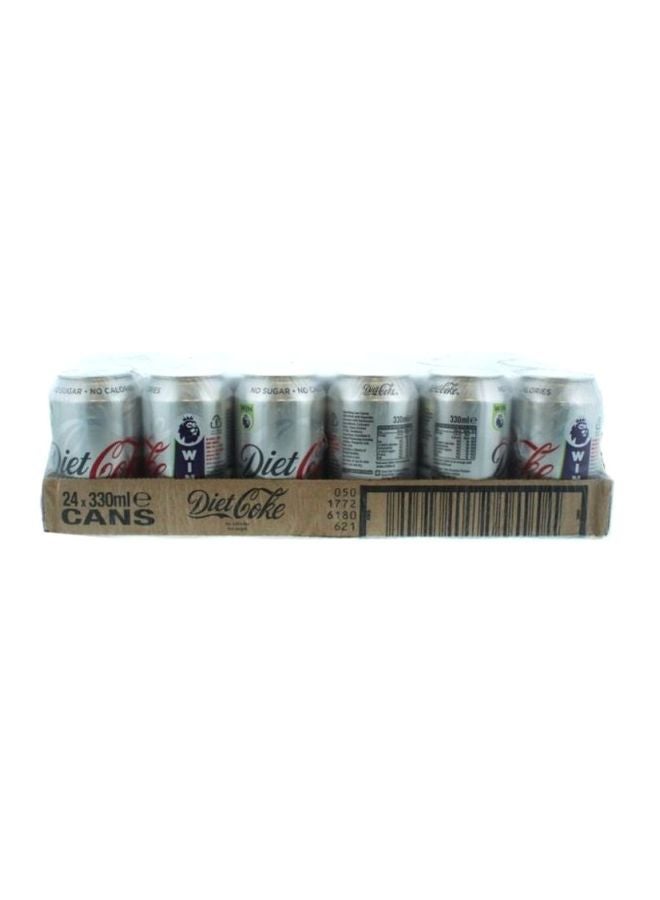 Diet Coke Can 24x330ml Pack of 24