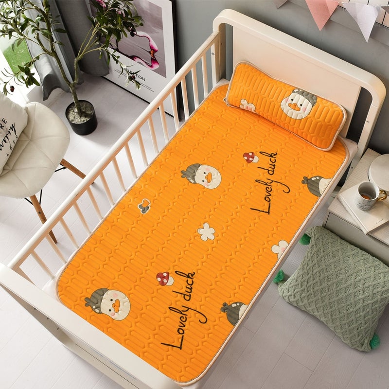 2-Piece Insular Anti-Slip Latex Cool Mattress And Pillow Set - Image 1