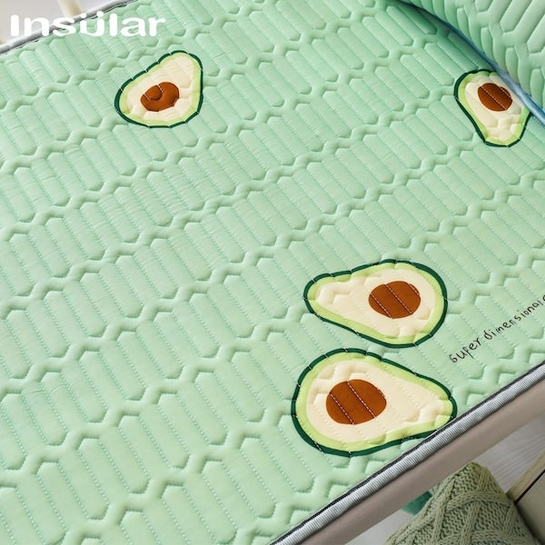2-Piece Insular Anti-Slip Latex Cool Mattress And Pillow Set - Image 4