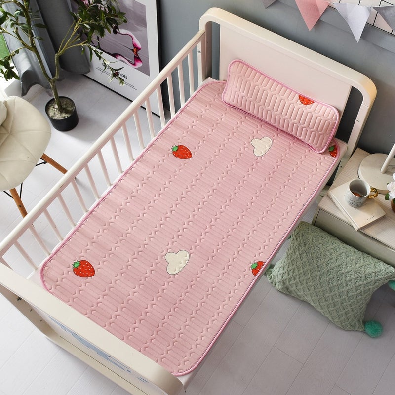2-Piece Insular Anti-Slip Latex Cool Mattress And Pillow Set - Image 1