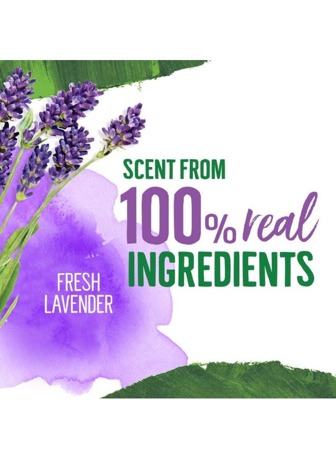 Pack Of 3 Plant-Based Concentrated Laundry Detergent - Fresh Lavender Clear 3x1Liters