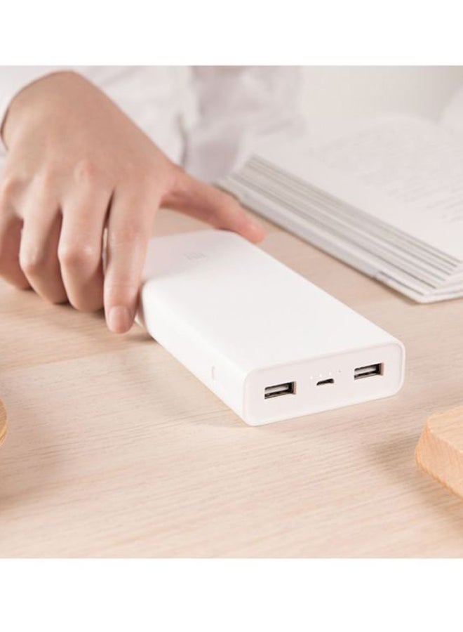 Xiaomi 20000.0 mAh Mi Power Bank 2C Portable White  - Image 5