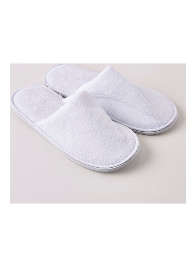 Austin Bathroom Slippers White 11 x 28cm - v1608126801/N43095569A_1