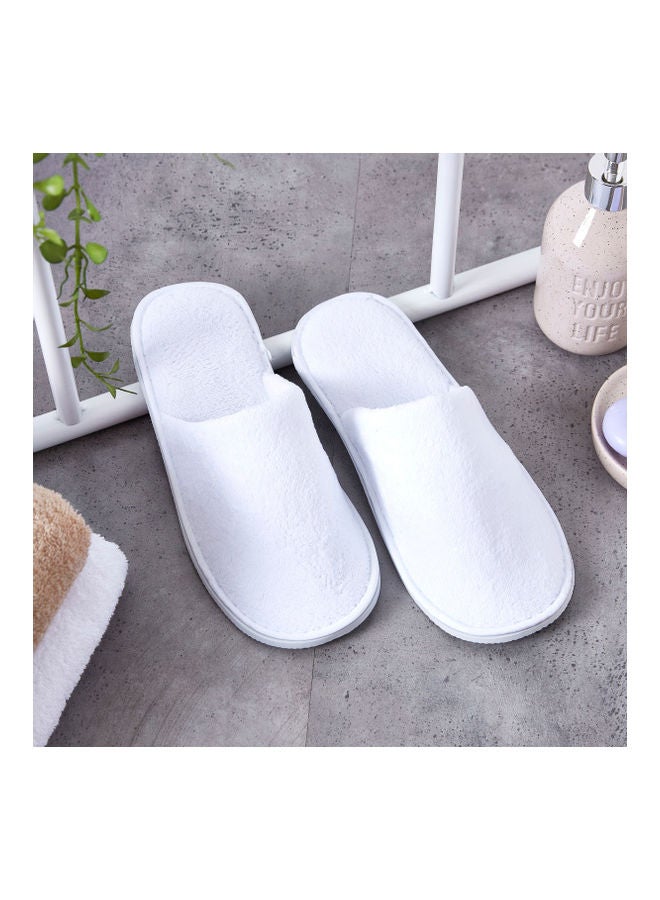 Austin Bathroom Slippers White 11 x 28cm - v1608126801/N43095569A_2