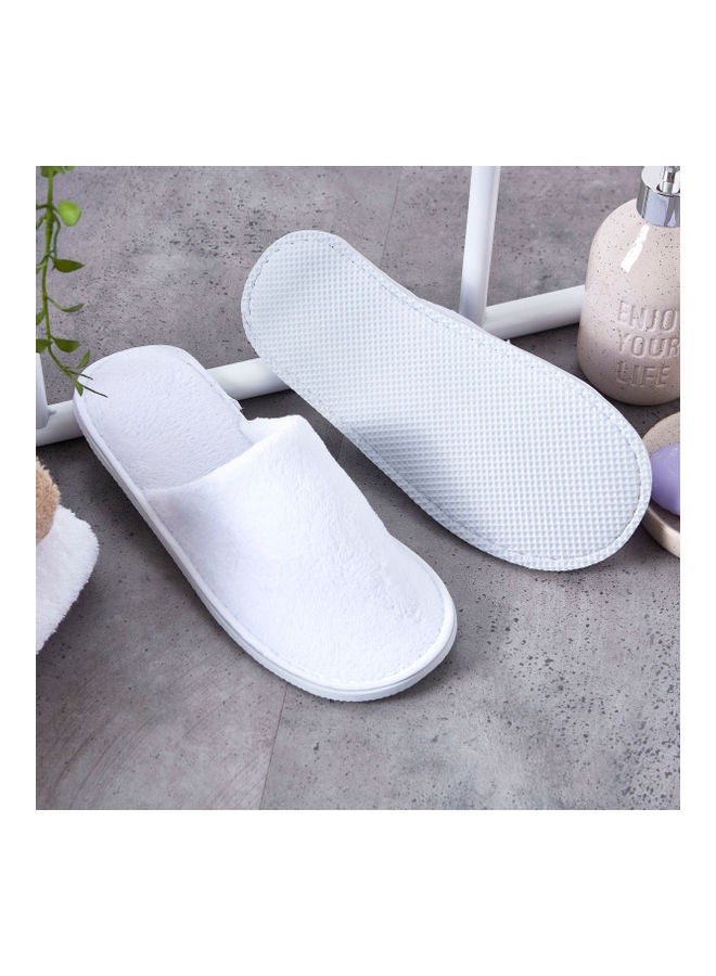 Austin Bathroom Slippers White 11 x 28cm - v1608126801/N43095569A_3