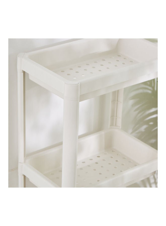 Home Box - 4-Tier Allure Bathroom Caddy White 22.5x140cm - Image 1