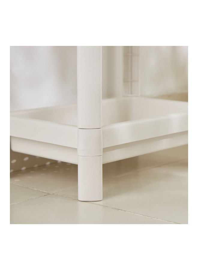 Home Box - 4-Tier Allure Bathroom Caddy White 22.5x140cm - Image 1
