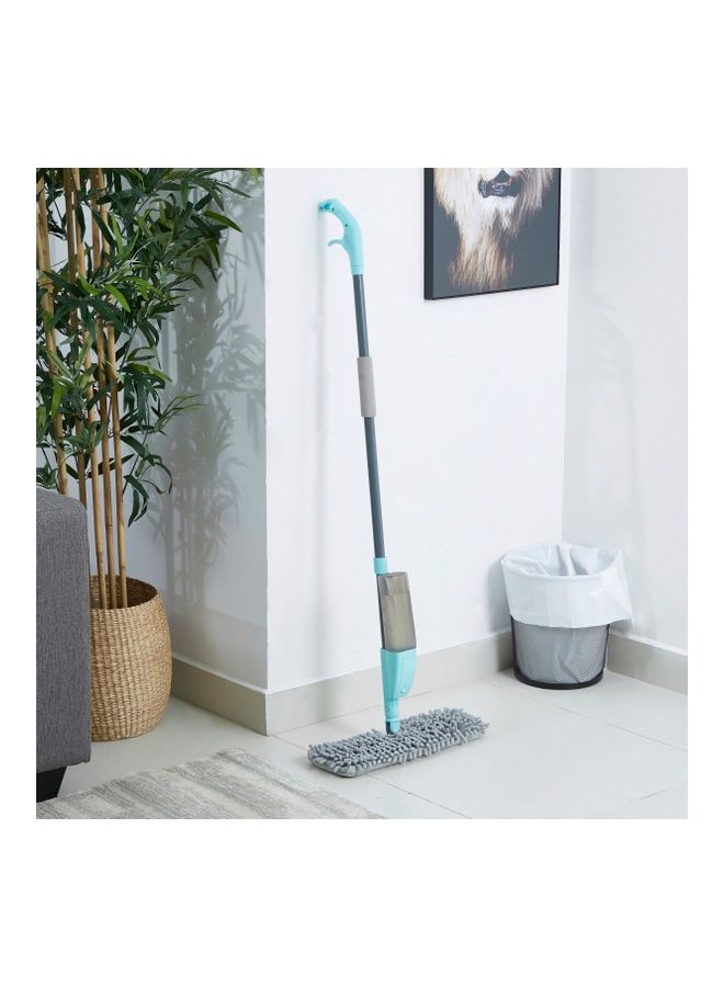 هوم بوكس ممسحة بالرش مزدوجة من ألينا أسود / رمادي / أخضر 127سم - Image 1