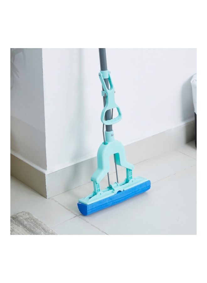Home Box Alina Butterfly Mop With 1 Refill Green/Grey/Blue 127x27cm  - Image 2