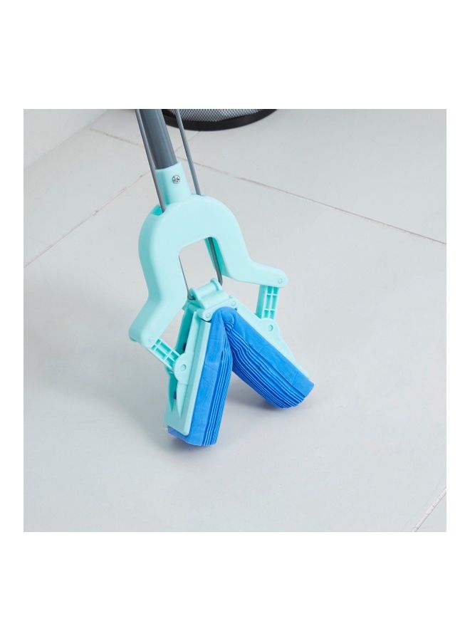 Home Box Alina Butterfly Mop With 1 Refill Green/Grey/Blue 127x27cm  - Image 4