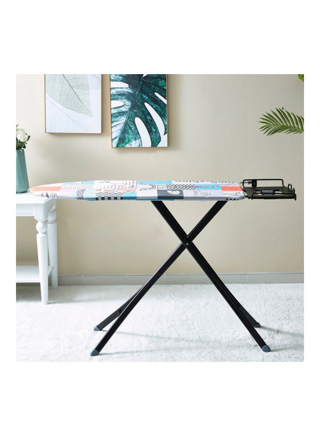 Durable Space-saving Foldable Prime Mesh Ironing Board Multicolour 122x48cm