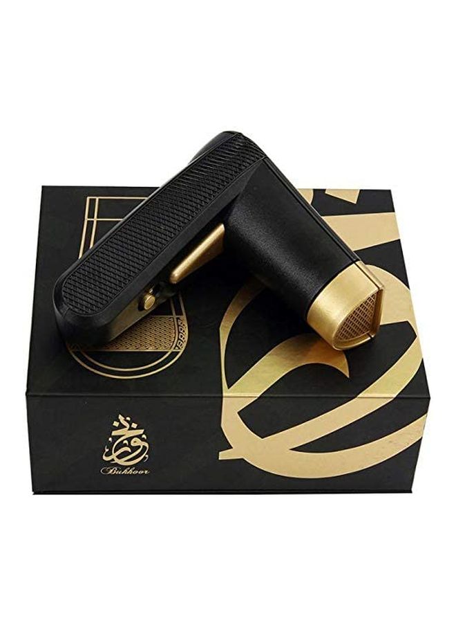 Cool Baby USB Rechargeable Foldable Electric Incense Burner Black/Gold 11.5 x 5cm - Image 2