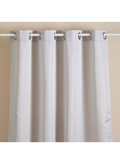 Home Box Atlanta Single Window Curtain Silver 140x160cm  - Image 1