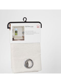 Home Box Atlanta Single Window Curtain Silver 140x160cm  - Image 2