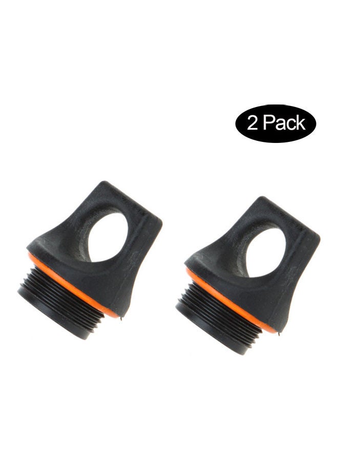Generic 2-Piece Screw Top Replacement Fuel Bottle Cap Set - Image 1