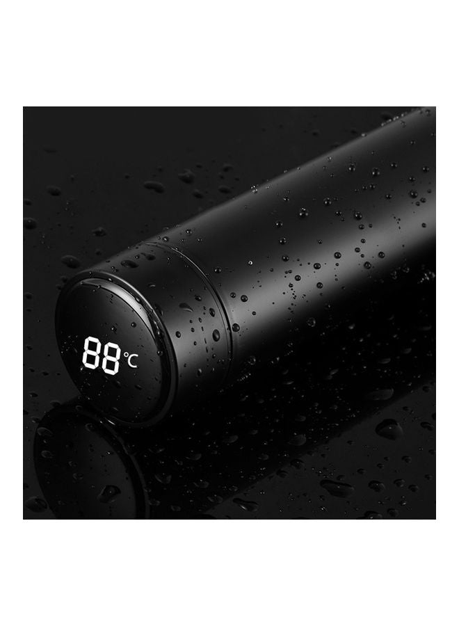 Intelligent Temperature Measuring LED Touch Display Flask Black - Image 2