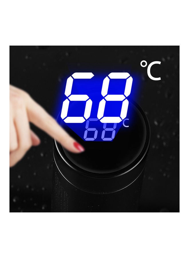 Intelligent Temperature Measuring LED Touch Display Flask Black - Image 3