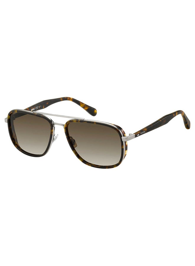 FOSSIL Men's UV-Protection Pilot Sunglasses FOS2064/S N9P/HA  - Image 1