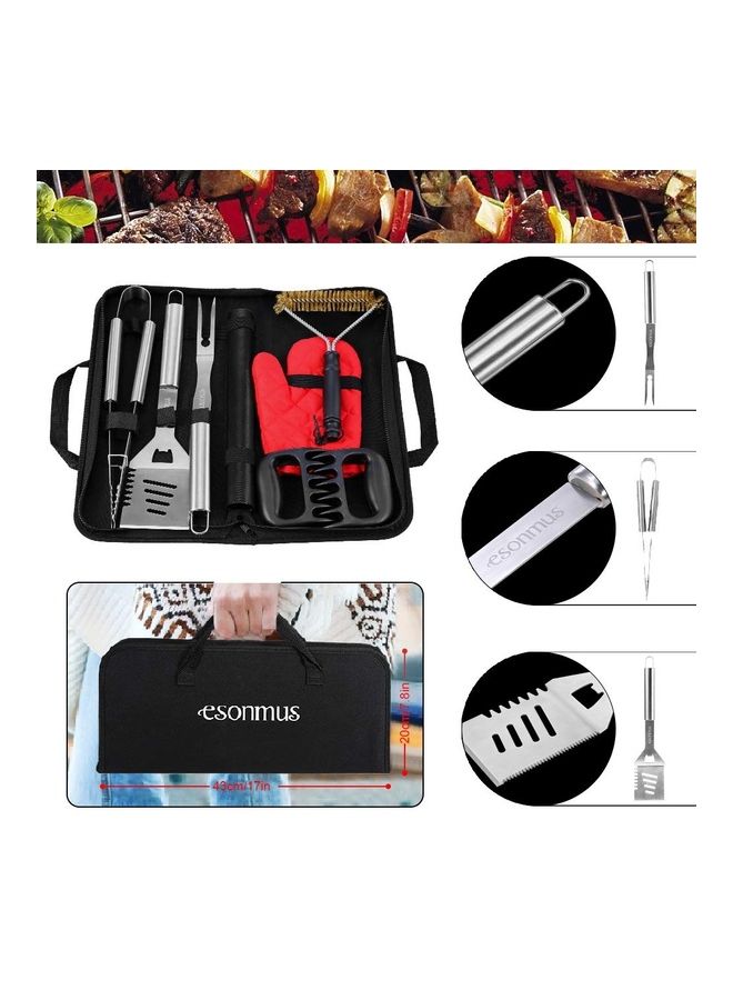 Barbecue Grilling Tools Set black 44 x 5 x 20cm - v1608127563/N43097837A_3