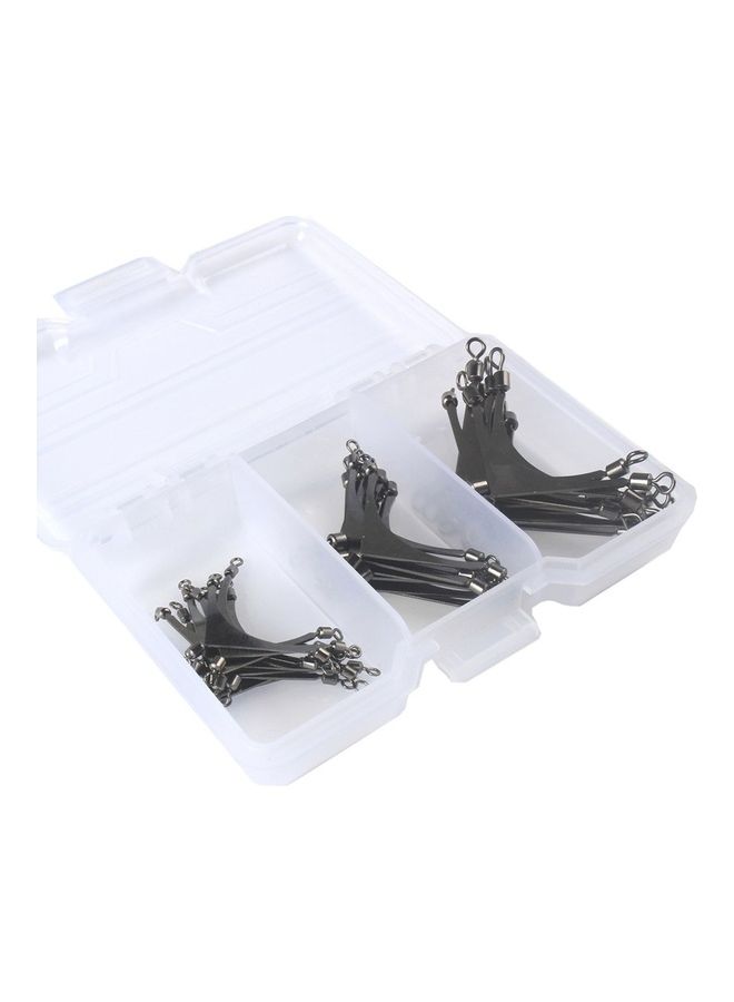 Generic Anti-Rust Metal Eight-character Ring Forker Flat-handed Swivel Connector 10.5x7.5x2.4cm  - Image 1